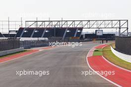 Circuit detail. 14.11.2012. Formula 1 World Championship, Rd 19, United States Grand Prix, Austin, Texas, USA, Preparation Day.