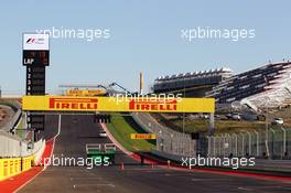 Pit straight. 14.11.2012. Formula 1 World Championship, Rd 19, United States Grand Prix, Austin, Texas, USA, Preparation Day.
