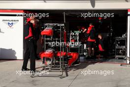 Marussia F1 Team  14.11.2012. Formula 1 World Championship, Rd 19, United States Grand Prix, Austin, USA, Preparation Day