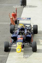 Carlos Sainz jr. (ESP) Carlin Dallara F312 Volkswagen 29.09.2012. F3 Euro Series 2012, Round 7, Race 1, Valencia, Spain