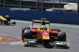 Nathanael Berthon (FRA) Racing Engineering  23.06.2012. GP2 Series, Rd 6, Valencia, Spain, Saturday