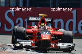 Rio Haryanto (IND), Carlin  23.06.2012. GP2 Series, Rd 6, Valencia, Spain, Saturday