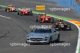 Safety car on the track 24.06.2012. GP2 Series, Rd 6, Valencia, Spain, Sunday