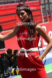 grid girl 23.06.2012. GP2 Series, Rd 6, Valencia, Spain, Saturday