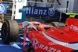 Luiz Razia (BRA), Test Driver, Team Lotus, TL11  race winner 24.06.2012. GP2 Series, Rd 6, Valencia, Spain, Sunday