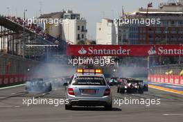 Start of the race 23.06.2012. GP2 Series, Rd 6, Valencia, Spain, Saturday