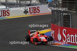 Luiz Razia (BRA), Test Driver, Team Lotus, TL11 22.06.2012. GP2 Series, Rd 6, Valencia, Spain, Friday