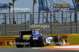 Julian Leal (COL), Trident Racing  22.06.2012. GP2 Series, Rd 6, Valencia, Spain, Friday