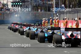 Start of the race 23.06.2012. GP2 Series, Rd 6, Valencia, Spain, Saturday