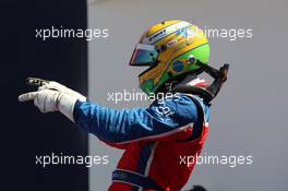 Luiz Razia (BRA), Test Driver, Team Lotus, TL11  race winner  24.06.2012. GP2 Series, Rd 6, Valencia, Spain, Sunday