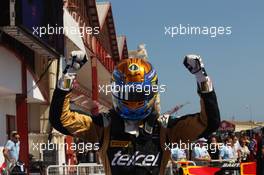 Esteban Gutierrez (MEX), Lotus GP race winner  23.06.2012. GP2 Series, Rd 6, Valencia, Spain, Saturday