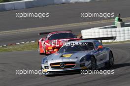 Dominik Baumann,  Maximilian Buhk, Heico Gravity-Charouz Team, Mercedes-Benz SLS AMG GT3, No. 101 21-23.09.2012. FIA GT1 World Championship, Rd 8, Nurburgring, Germany