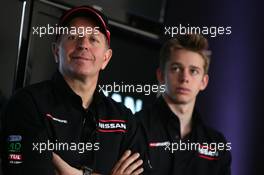 #42 Greaves Motorsport Zytek Z11SN Nissan: Martin Brundle, Alex Brundle  15.06.2012, Le Mans Pressconferences, FIA World Endurance Championship, Le Mans, France