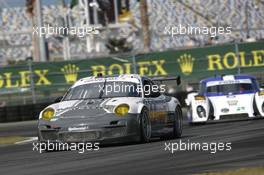 26.01.2012 Daytona Beach, Practice and Qualifying, Magnus Racing Porsche GT3: Andy Lally, Richard Lietz, John Potter, Rene Rast - Grand-Am Rolex SportsCar Series, Rolex24 at Daytona Beach, USA