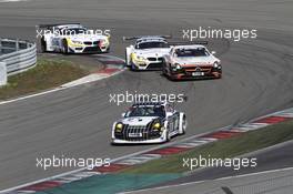 Marc Lieb (D), Jochen Krumbach (D), Manthey Racing, Porsche 911 GT3 R, Pierre Kaffer (D), Kenneth Heyer (D), Christian Frankenhout (NL), Andreas Simonsen (S), Hankook Team Heico, Mercedes Benz SLS AMG GT3, Jörg Müller (D), Dirk Müller (D), Uwe Alzen (D), BMW Team Schubert, BMW Z4 GT3, Claudia Hürtgen (D), Dominik Schwager (D), Nico Bastian (D), BMW Team Schubert, BMW Z4 GT3 28.04.2012. VLN ADAC ACAS H&R-Cup, Rd 3, Nurburgring, Germany