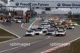 Dirk Müller (D), Jörg Müller (D), Uwe Alzen (D), BMW Team Schubert, BMW Z4 GT3, Start of the race 28.04.2012. VLN ADAC ACAS H&R-Cup, Rd 3, Nurburgring, Germany