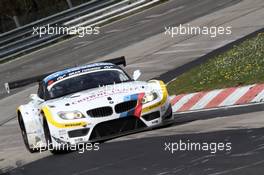 Uwe Alzen (D), Jörg Müller (D), Dirk Müller (D), BMW Team Schubert, BMW Z4 GT3 28.04.2012. VLN ADAC ACAS H&R-Cup, Rd 3, Nurburgring, Germany