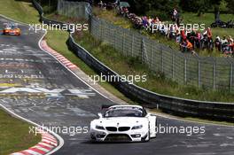 Klaus Abbelen (GER), Abdulaziz Al Faisal (SA), Claudia Hürtgen (GER), Schubert Motorsport, BMW Z4 GT3 07.07.2012. VLN ADAC Reinoldus-Langstreckenrennen Trophy - Rd 5, Nurburgring, Germany