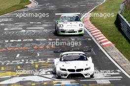 Klaus Abbelen (GER), Abdulaziz Al Faisal (SA), Claudia Hürtgen (GER), Schubert Motorsport, BMW Z4 GT3 07.07.2012. VLN ADAC Reinoldus-Langstreckenrennen Trophy - Rd 5, Nurburgring, Germany