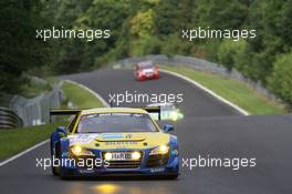 Marc Basseng (GER), Frank Sippler (GER), Rene Rast (GER), Audi Sport Team Phoenix, Audi R8 LMS Ultra  04.08.2012. VLN ADAC Ruhr-Pokal-Rennen - Rd 7, Nurburgring, Germany