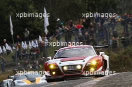 Christer Joens, Luca Ludwig, Phoenix Racing, Audi R8 LMS Ultra 29.09.2012. VLN ROWE 250-Meilen-Rennen - Rd 9, Nurburgring, Germany