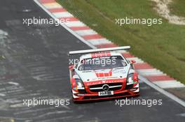 Jeroen Bleekemolen, Bernd Schneider, Black Falcon, Mercedes Benz SLS AMG GT3  29.09.2012. VLN ROWE 250-Meilen-Rennen - Rd 9, Nurburgring, Germany