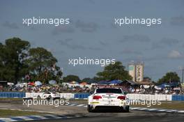 #155 BMW Team RLL BMW M3 GT: Bill Auberlen, Jorg Muller, Uwe Alzen 12.-17.03.2012. WEC/ALMS Series, 12 Hours of Sebring, Sebring, USA -  World Endurance Championship, American Le Mans Series