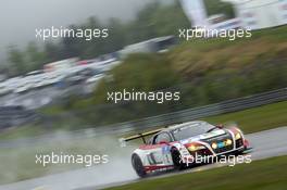 #2 Abt Team Mamerow Audi R8 LMS ultra (SP9): Christian Mamerow, Thomas Mutsch, René Rast, Marc Basseng 17.05.2013. ADAC Zurich 24 Hours, Nurburgring, Germany