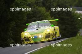 #50 Manthey-Racing Porsche 911 GT3 R (SP9): Marco Holzer, Nick Tandy, Jörg Bergmeister, Richard Lietz 18.05.2013. ADAC Zurich 24 Hours, Nurburgring, Germany