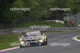 #25 Marc VDS Racing BMW Z4 GT3 (SP9): Maxime Martin, Andrea Piccini, Yelmer Burman, Richards Göransson 20.05.2013. ADAC Zurich 24 Hours, Race, Nurburgring, Germany