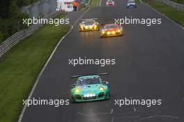 #44 Falken Motorsports Porsche 997 GT3 R (SP9): Wolf Henzler, Peter Dumbreck, Martin Ragginger, Sebastian Asch 19.05.2013. ADAC Zurich 24 Hours, Nurburgring, Germany