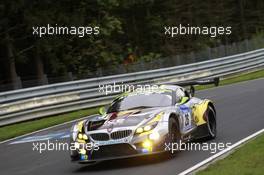 #26 Marc VDS Racing BMW Z4 GT3 (SP9): Maxime Martin, Andrea Piccini 18.05.2013. ADAC Zurich 24 Hours, Nurburgring, Germany