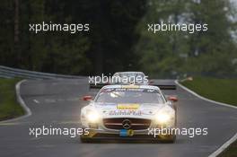 #21 Rowe Racing Mercedes-Benz SLS AMG GT3 (SP9): Marko Hartung, Kenneth Heyer, Christian Hohenadel, Roland Rehfeld 18.05.2013. ADAC Zurich 24 Hours, Qualifying, Nurburgring, Germany