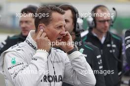 Michael Schumacher (GER) Mercedes GP do one Demolap on the Nordschleife 19.05.2013. ADAC Zurich 24 Hours, PreRace, Nurburgring, Germany