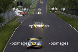 #7 Aston Martin Racing Aston Martin Vantage GT3 (SP9): Darren Turner, Stefan Mücke, Allan Simonsen, Pedro Lamy 19.05.2013. ADAC Zurich 24 Hours, Nurburgring, Germany