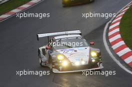 #12 Wochenspiegel Team Manthey Porsche 911 GT3 RSR (SP7): Georg Weiss, Oliver Kainz, Michael Jacobs, Jochen Krumbach 17.05.2013. ADAC Zurich 24 Hours, Nurburgring, Germany