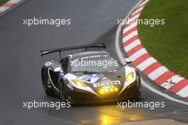 #69 Dörr Motorsport McLaren MP4-12C GT3 (SP9): Peter Kox, Rudi Adams, Niclas Kentenich, Arno Klasen 17.05.2013. ADAC Zurich 24 Hours, Nurburgring, Germany