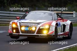 #2 Abt Team Mamerow Audi R8 LMS ultra (SP9): Christian Mamerow, Thomas Mutsch, René Rast, Marc Basseng 19.05.2013. ADAC Zurich 24 Hours, Nurburgring, Germany