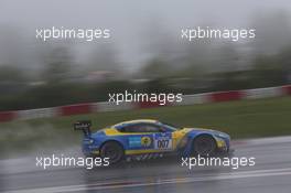 #7 Aston Martin Racing Aston Martin Vantage GT3 (SP9): Darren Turner, Stefan Mücke, Allan Simonsen, Pedro Lamy 17.05.2013. ADAC Zurich 24 Hours, Nurburgring, Germany