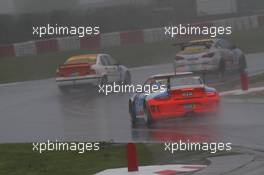 #77 Raceunion Teichmann Racing Porsche 911 GT3 Cup (SP7): Jos Menten, Stefan Landmann, Stef Vancampenhoud 17.05.2013. ADAC Zurich 24 Hours, Nurburgring, Germany