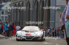 #011, Antoine Leclerc, Mike Parisy, Andy Soucek, ART Grand Prix, McLaren MP4-12C 24-28.07.2013. Blancpain Endurance Series, Round 4, 24 Hours of Spa Francorchamps