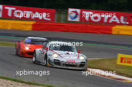 #033, Timo Bernhard, Jörg Bergmeister, Nicolas Lapierre, Pro GT by Almeras, Porsche 997 GT3R 24-28.07.2013. Blancpain Endurance Series, Round 4, 24 Hours of Spa Francorchamps