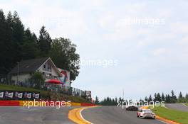 #098, Otto Klohs, Martin Ragginger, Sebastian Asch, Jens Richter, Fach Auto Tech, Porsche 997 GT3R 24-28.07.2013. Blancpain Endurance Series, Round 4, 24 Hours of Spa Francorchamps