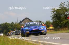 #080, Lorenz Frey, Gabriele Gardel, Fredy Barth, Emil Frey Racing, Aston Martin Vantage GT3 24-28.07.2013. Blancpain Endurance Series, Round 4, 24 Hours of Spa Francorchamps