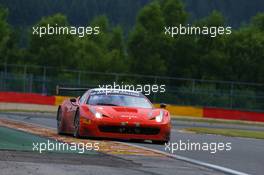 #059, Duncan Cameron, Matt Griffin, Alex Mortimer, Toni Vilander, AF Corse, Ferrari 458 Italia 24-28.07.2013. Blancpain Endurance Series, Round 4, 24 Hours of Spa Francorchamps