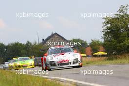 #098, Otto Klohs, Martin Ragginger, Sebastian Asch, Jens Richter, Fach Auto Tech, Porsche 997 GT3R 24-28.07.2013. Blancpain Endurance Series, Round 4, 24 Hours of Spa Francorchamps