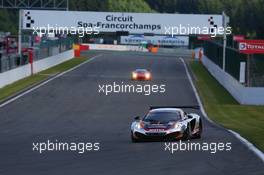 #007, Stef Dusseldorp, Alexander Sims, Alvaro Parente, Hexis Racing, McLaren MP4-12C 24-28.07.2013. Blancpain Endurance Series, Round 4, 24 Hours of Spa Francorchamps