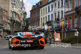 #069, Adam Caroll, Nico Verdonck, Rob Bell, Gulf Racing, McLaren MP4-12C 24-28.07.2013. Blancpain Endurance Series, Round 4, 24 Hours of Spa Francorchamps