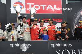 Gentlemen Trophy Podium 24-28.07.2013. Blancpain Endurance Series, Round 4, 24 Hours of Spa Francorchamps