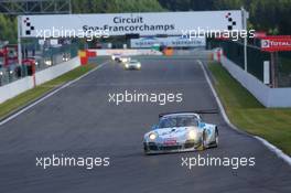 #034, Eric Dermont , Franck Perera, Philippe Giauque, Morgan Moulin Traffort, Pro GT by Almeras, Porsche 997 GT3R 24-28.07.2013. Blancpain Endurance Series, Round 4, 24 Hours of Spa Francorchamps